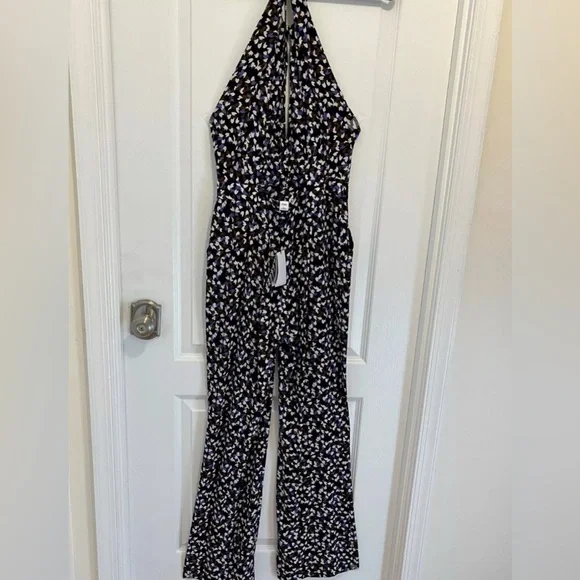 DIANE VON FURSTENBERG SILK JUMPSUIT New Condition - Picture 3 of 14